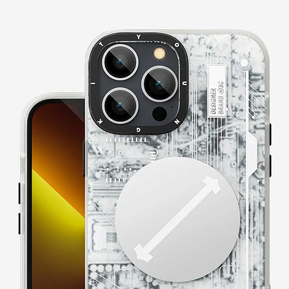 Youngkit Apple iPhone 13 Pro Kılıf YoungKit Technology Serisi Kapak - 10