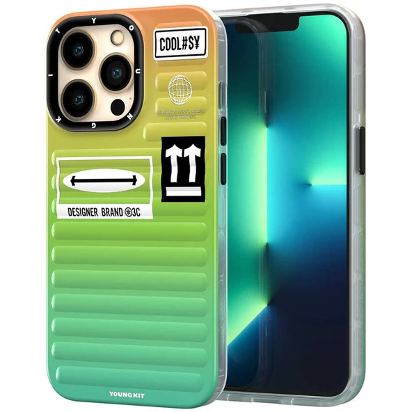 Youngkit Apple iPhone 13 Pro Kılıf YoungKit The Secret Color Serisi Kapak - 12