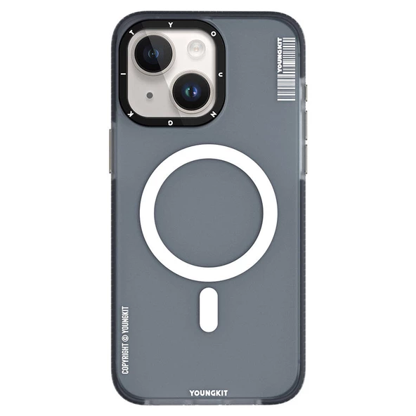 Youngkit Apple iPhone 15 Kılıf Magsafe Şarj Özellikli Youngkit Jiansha Serisi Kapak - Resim 8