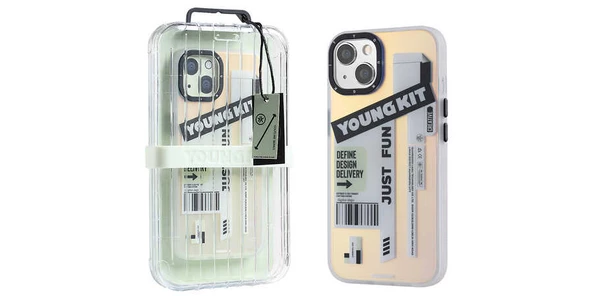 Youngkit Apple iPhone 13 Kılıf YoungKit Fashion Culture Time Serisi Kapak - Resim 12