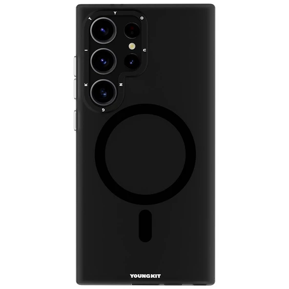 Youngkit Galaxy S24 Ultra Kılıf Magsafe Şarj Özellikli Youngkit Hidden Sand Serisi Kapak - Resim 10