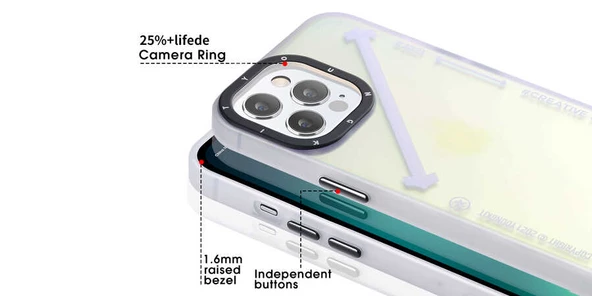 Youngkit Apple iPhone 13 Pro Max Kılıf YoungKit Fashion Culture Time Serisi Kapak - Resim 5