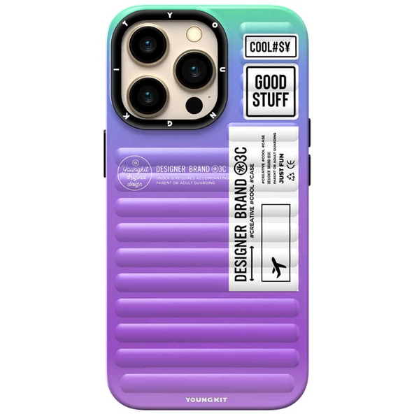 Youngkit Apple iPhone 13 Pro Kılıf YoungKit The Secret Color Serisi Kapak - 2