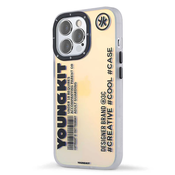 Youngkit Apple iPhone 13 Pro Kılıf YoungKit Fashion Culture Time Serisi Kapak - 2