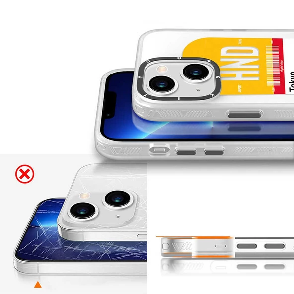 Youngkit Apple iPhone 13 Kılıf YoungKit Any Time Trip Serisi Kapak - 4