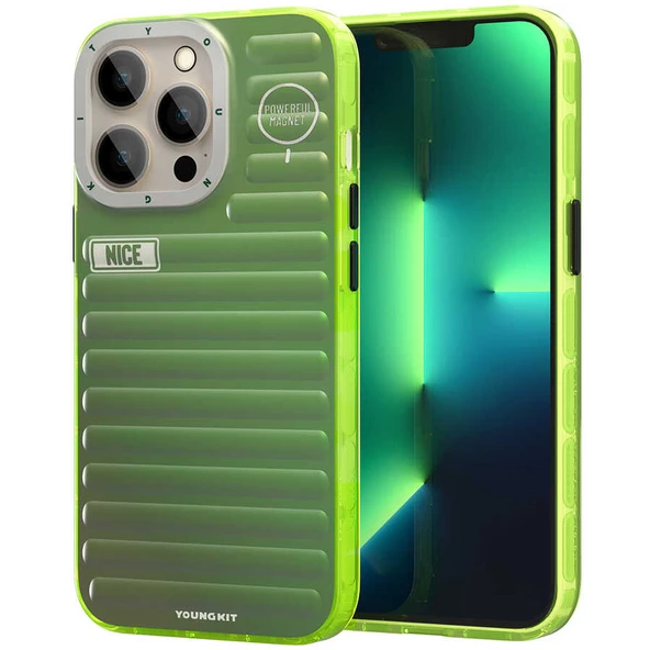 Youngkit Apple iPhone 13 Pro Max Kılıf YoungKit Plain Coloured Serisi Kapak