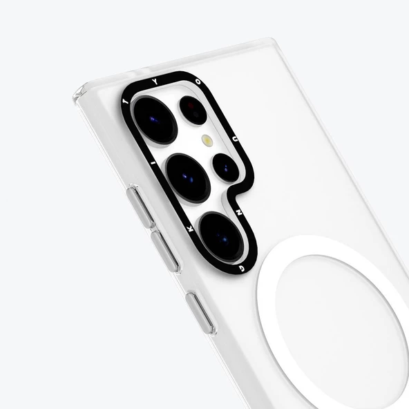 Youngkit Galaxy S24 Ultra Kılıf Magsafe Şarj Özellikli Youngkit Hidden Sand Serisi Kapak - Resim 6