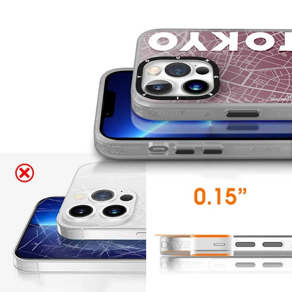 Youngkit Apple iPhone 13 Pro Max Kılıf YoungKit World Trip Serisi Kapak - 4