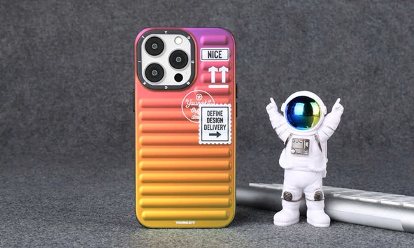 Youngkit Apple iPhone 13 Pro Kılıf YoungKit The Secret Color Serisi Kapak - 9