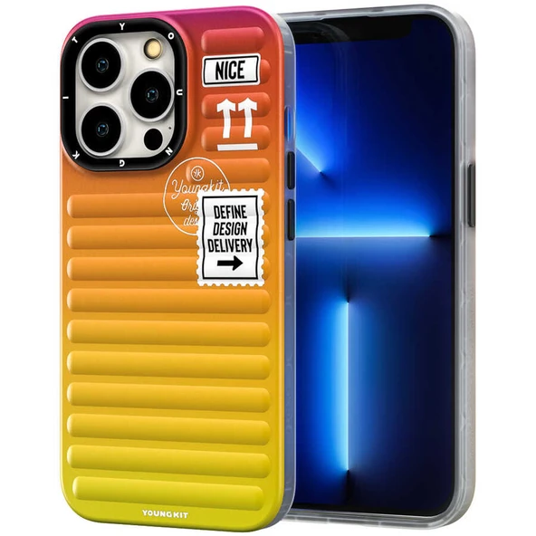 Youngkit Apple iPhone 13 Pro Kılıf YoungKit The Secret Color Serisi Kapak - 6