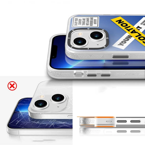 Youngkit Apple iPhone 13 Kılıf YoungKit Holiday Serisi Kapak - Resim 5