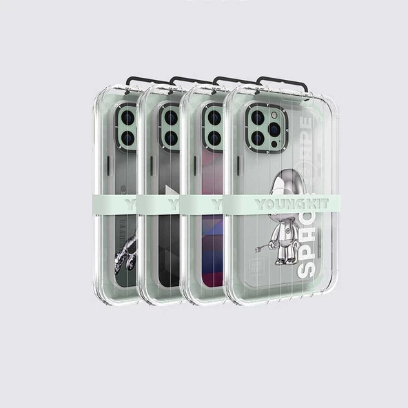 Youngkit Apple iPhone 13 Pro Max Kılıf YoungKit Klasik Serisi Kapak - 2