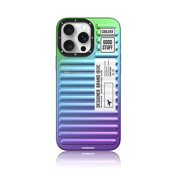 Youngkit Apple iPhone 16 Pro Max Kılıf YoungKit The Secret Color Serisi Kapak - 6