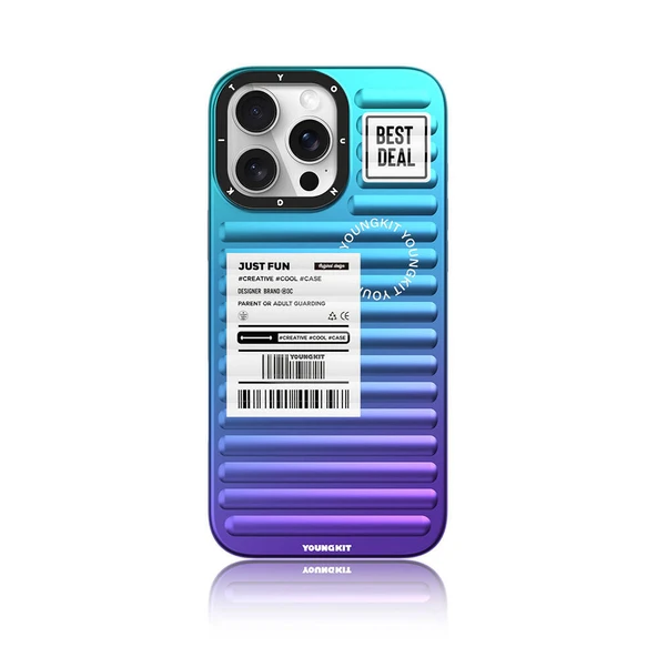 Youngkit Apple iPhone 16 Pro Max Kılıf YoungKit The Secret Color Serisi Kapak - 10