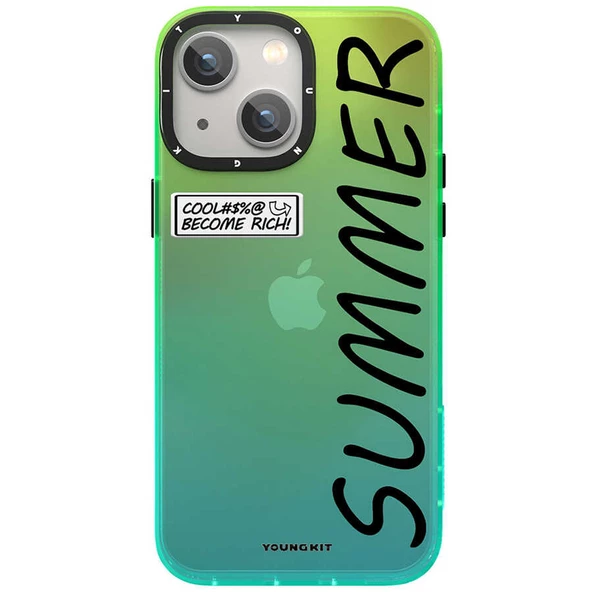 Youngkit Apple iPhone 13 Kılıf YoungKit Summer Serisi Kapak - 5
