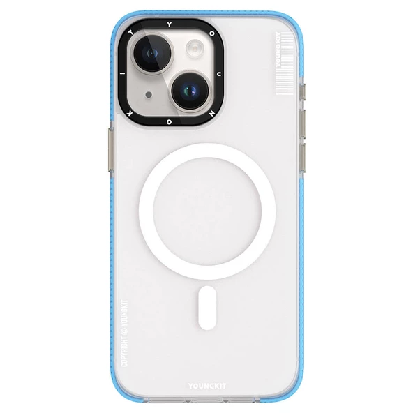 Youngkit Apple iPhone 15 Kılıf Magsafe Şarj Özellikli Youngkit Jiansha Serisi Kapak - Resim 9