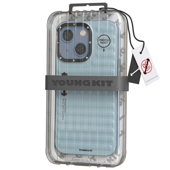 Youngkit Apple iPhone 13 Kılıf YoungKit Plain Coloured Serisi Kapak - Resim 7
