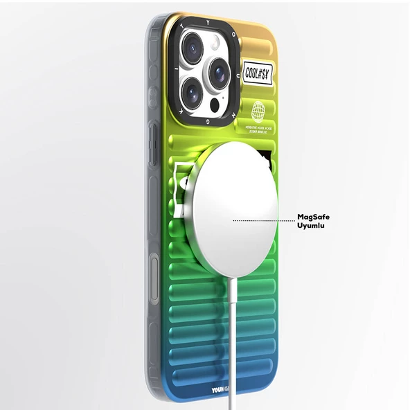 Youngkit Apple iPhone 16 Pro Max Kılıf YoungKit The Secret Color Serisi Kapak - 7