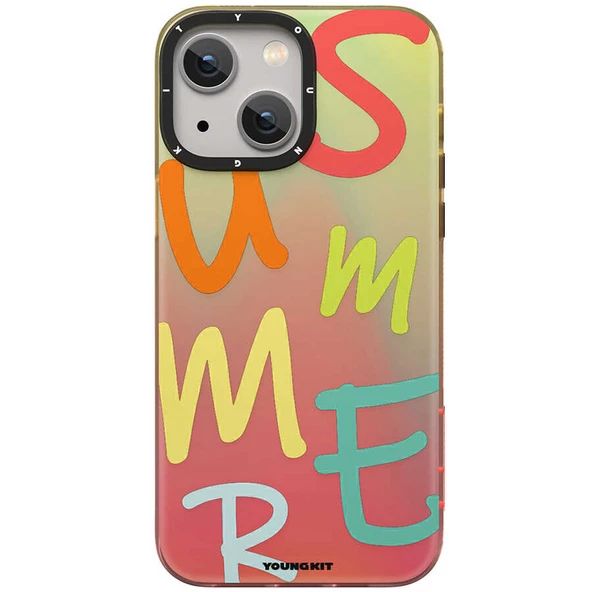 Youngkit Apple iPhone 13 Kılıf YoungKit Summer Serisi Kapak - 4