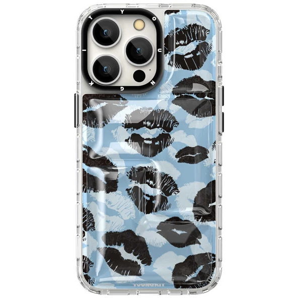 Youngkit Apple iPhone 13 Pro Kılıf YoungKit Leopard Article Serisi Kapak - Resim 5
