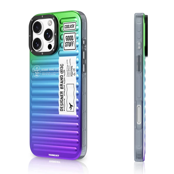 Youngkit Apple iPhone 16 Pro Kılıf YoungKit The Secret Color Serisi Kapak - 9