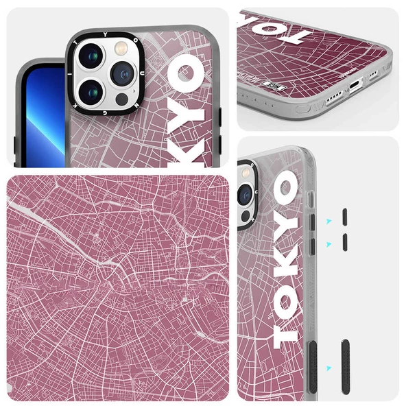 Youngkit Apple iPhone 12 Pro Max Kılıf YoungKit World Trip Serisi Kapak - 6