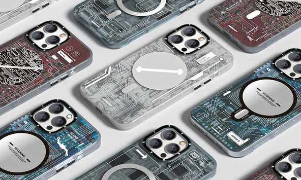 Youngkit Apple iPhone 12 Pro Max Kılıf YoungKit Technology Serisi Kapak - 8