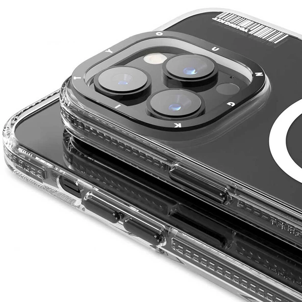 Youngkit Apple iPhone 14 Pro Kılıf Magsafe Şarj Özellikli YoungKit Exquisite Serisi Kapak - Resim 2