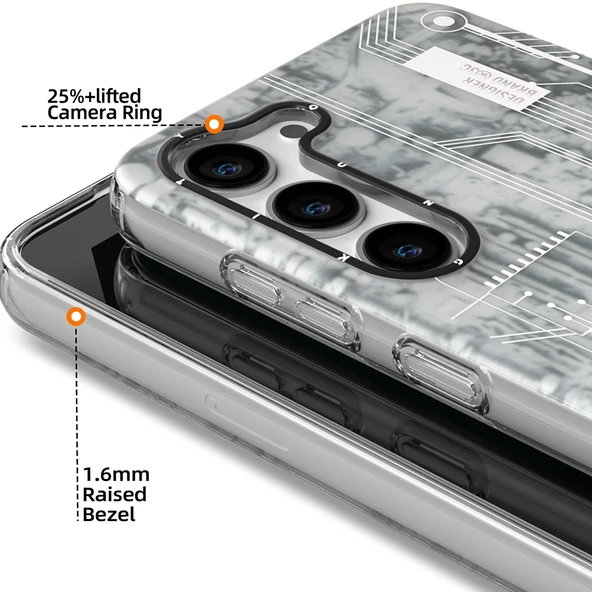 Youngkit Galaxy S23 Plus Kılıf YoungKit Technology Serisi Kapak - 6
