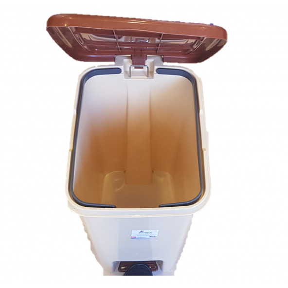 Slim Pedallı Çöp Kovası 40 Lt - 2