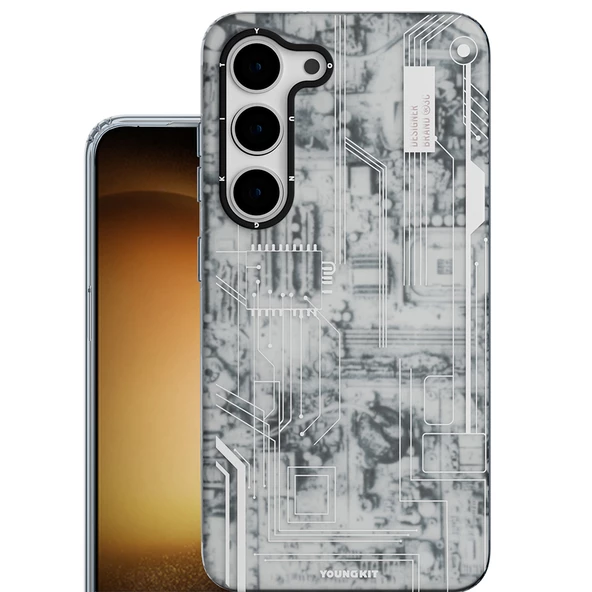 Youngkit Galaxy S23 Plus Kılıf YoungKit Technology Serisi Kapak - 3
