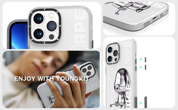 Youngkit Apple iPhone 12 Pro Max Kılıf YoungKit Klasik Serisi Kapak - 5