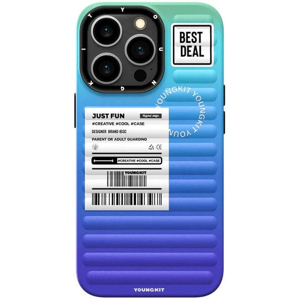 Youngkit Apple iPhone 14 Pro Kılıf YoungKit The Secret Color Serisi Kapak - 2