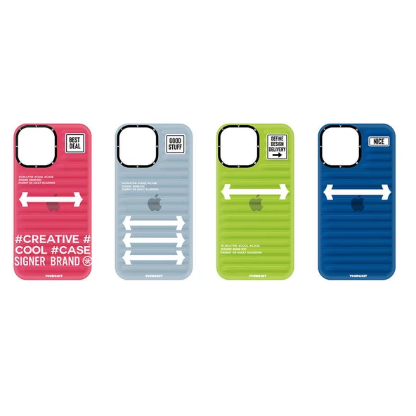 Youngkit Apple iPhone 14 Pro Kılıf YoungKit Luggage FireFly Serisi Kapak - Resim 6