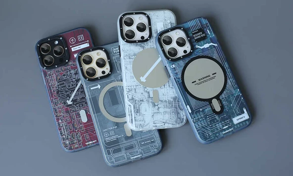 Youngkit Apple iPhone 12 Pro Max Kılıf YoungKit Technology Serisi Kapak - 7