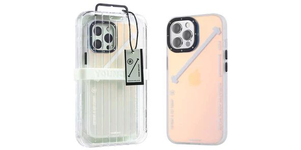 Youngkit Apple iPhone 12 Pro Max Kılıf YoungKit Fashion Culture Time Serisi Kapak - Resim 11