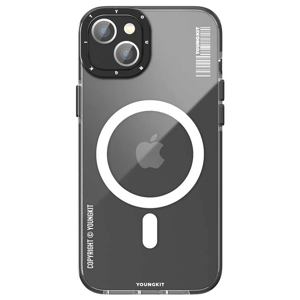 Youngkit Apple iPhone 14 Kılıf Magsafe Şarj Özellikli YoungKit Exquisite Serisi Kapak - Resim 9
