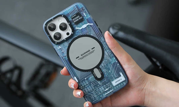 Youngkit Apple iPhone 12 Pro Max Kılıf YoungKit Technology Serisi Kapak - 6