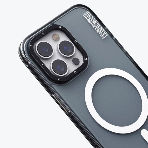 Youngkit Apple iPhone 15 Pro Max Kılıf Magsafe Şarj Özellikli Youngkit Jiansha Serisi Kapak - Resim 9