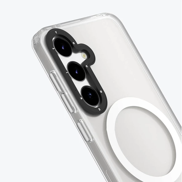 Youngkit Galaxy S24 Kılıf Magsafe Şarj Özellikli Youngkit Hidden Sand Serisi Kapak - Resim 3