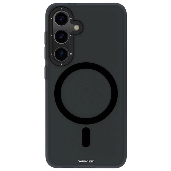 Youngkit Galaxy S24 Kılıf Magsafe Şarj Özellikli Youngkit Hidden Sand Serisi Kapak - Resim 11