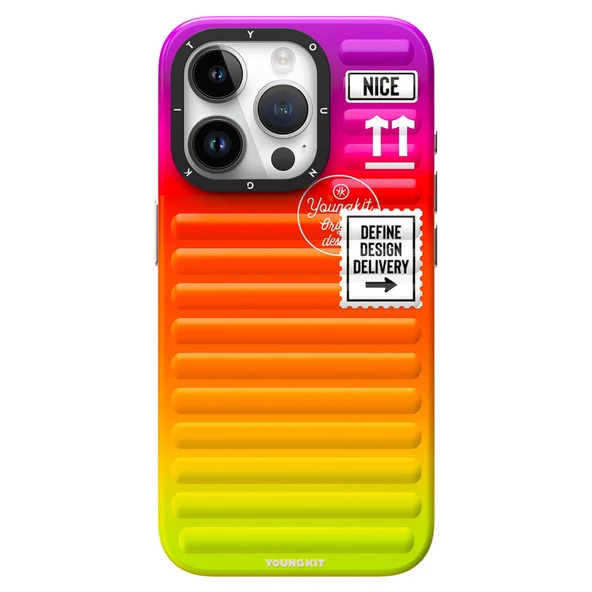 Youngkit Apple iPhone 15 Pro Kılıf YoungKit The Secret Color Serisi Kapak - 3