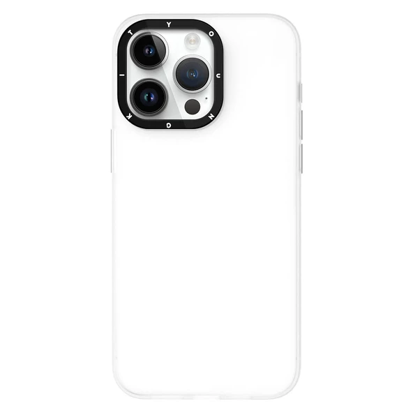 Youngkit Apple iPhone 15 Pro Max Kılıf Buzlu Mat Tasarım Youngkit Hidden Sand Serisi Kapak