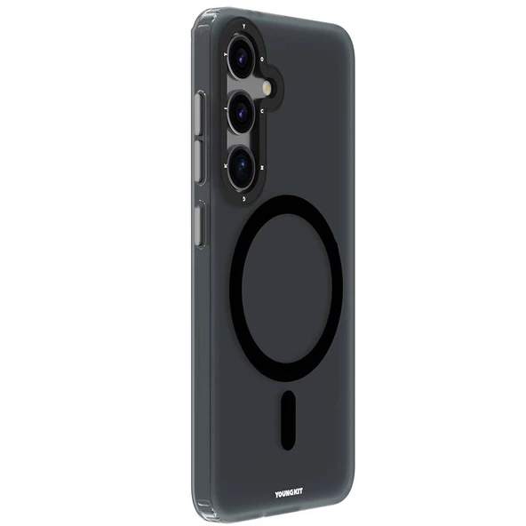 Youngkit Galaxy S24 Kılıf Magsafe Şarj Özellikli Youngkit Hidden Sand Serisi Kapak - Resim 9