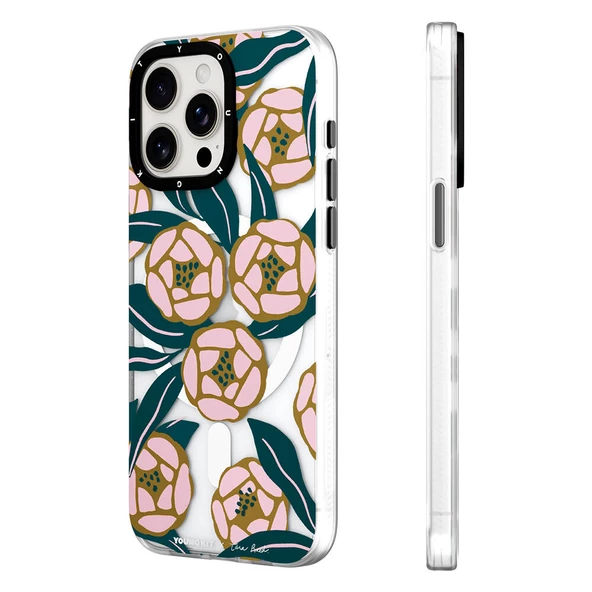 Youngkit Apple iPhone 14 Pro Kılıf Magsafe Şarj Özellikli YoungKit Huagu Serisi Kapak - 3