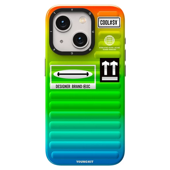 Youngkit Apple iPhone 15 Kılıf YoungKit The Secret Color Serisi Kapak - 7