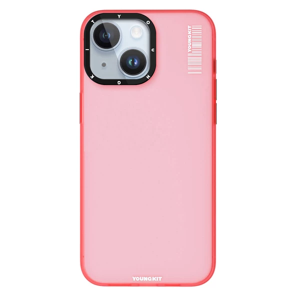 Youngkit Apple iPhone 15 Kılıf Buzlu Mat Tasarım Youngkit Hidden Sand Serisi Kapak - 8