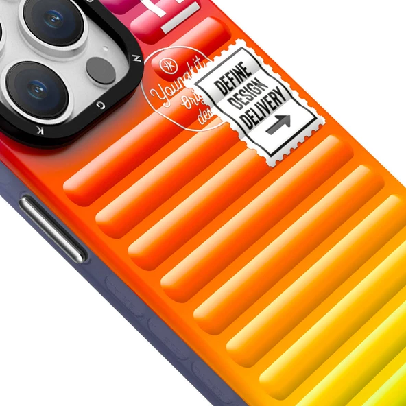 Youngkit Apple iPhone 15 Pro Kılıf YoungKit The Secret Color Serisi Kapak - 6
