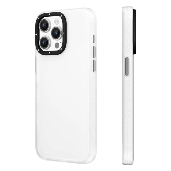 Youngkit Apple iPhone 15 Pro Max Kılıf Buzlu Mat Tasarım Youngkit Hidden Sand Serisi Kapak - 11