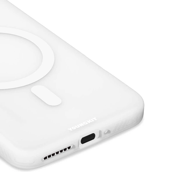 Youngkit Xiaomi Mi 14 Kılıf Magsafe Şarj Özellikli Youngkit Hidden Sand Serisi Kapak - Resim 11